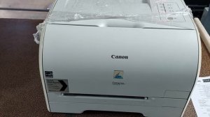 test  color laser printer  canon lbp 5050