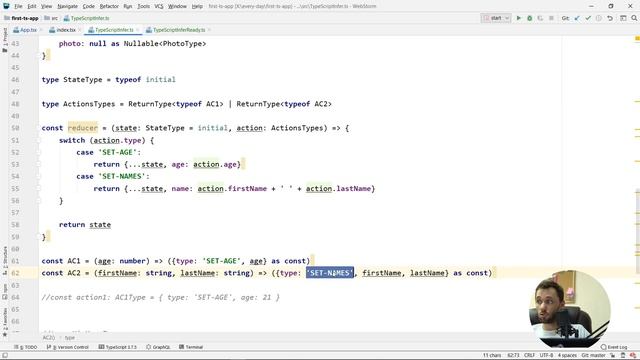 01. TypeScript / Generic and Conditional Type / as const / infer