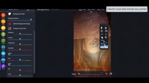 piZap's Quick Photo Editing Tutorial: Create your own phone wallpaper on piZap web