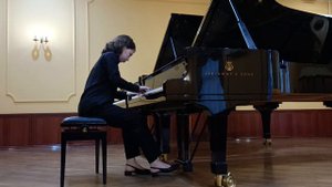 Бах ХТК II том Прелюдия и фуга до минор/Bach Prelude and Fugue in C minor volume 2  Кира Золотовска