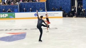 Анастасия Мишина, Александр Галлямов КП 06.02.2021 Кубок Первого канала по фигурному катанию