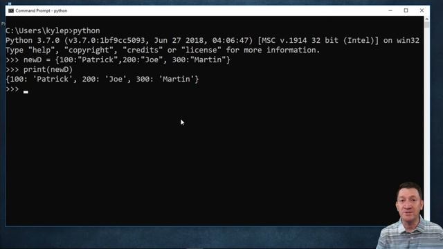 Python Dictionary Data type