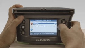 Tutorial - Como usar o monitor Trimble EZ Guide 250®