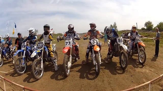 2 этап Чемпионата Оренбургской области по мотокроссу Бузулук 12 06 13 смотреть онлайн