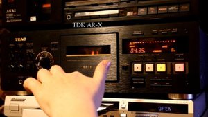 Запись кассеты TDK AR-X на кассетной деке TEAC V-6030S / Recording TDK AR-X cassette on TEAC V-6030