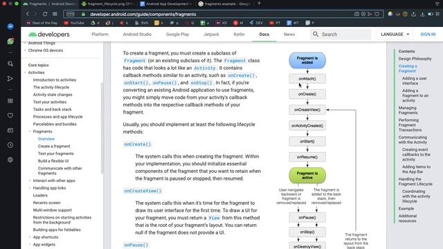 Fragment lifecycle methods theoretical explanation | android app development in telugu смотреть онлайн