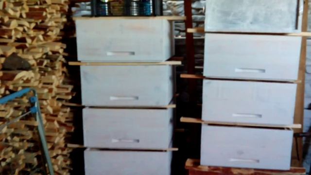 Красим корпуса ульев (какой расход краски, какую использовать?) смотреть онлайн