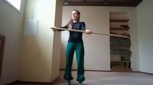 Упражнение с палкой