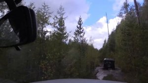 По тайге на внедорожниках Mazda и УАЗ