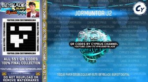 ALL 551 QR CODES BEYBLADE BURST APP IN 4K! Beyblade Burst QR Codes