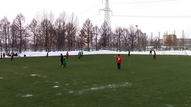 22.01.2017 Зимнее Первенство Москвы. Премьер-Группа. Красногвардеец - Спутник = 1:1. 2-й тайм. смотреть онлайн