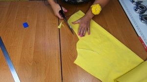 Сарафан летний из льна. Раскрой и первая примерка.mp4