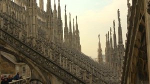 Милан достопримечательности самостоятельно 1 день: Террасы Кафедрального собора Дуомо #Авиамания