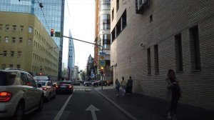 DRIVING DOWNTOWN MOSCOW, YAKIMANKA, NEW ARBAT, TVERSKAYA, LUBYANKA, POKROVKA STREETS