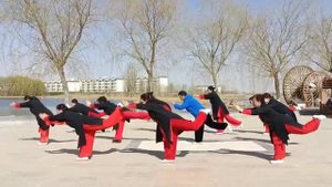 Китайская гимнастика Тайцзи (Тай-чи)_ тренировка "Кулак Будды" (佛拳)