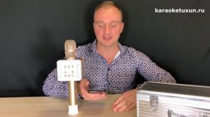 Tuxun Q16 - обзор караоке микрофона