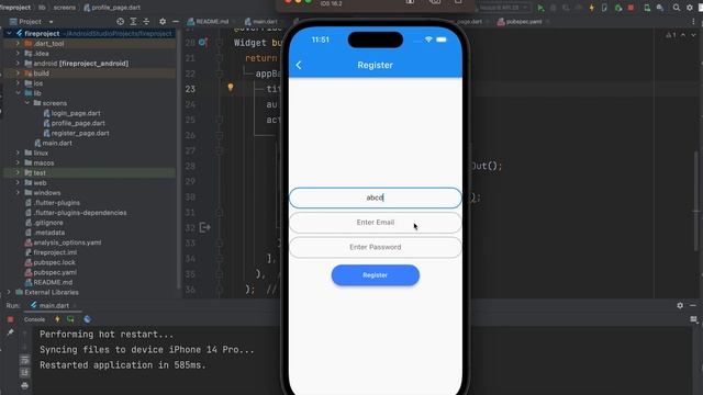 Sign In And User Registration in Flutter | Create Register and Login Using Flutter and Firebase смотреть онлайн