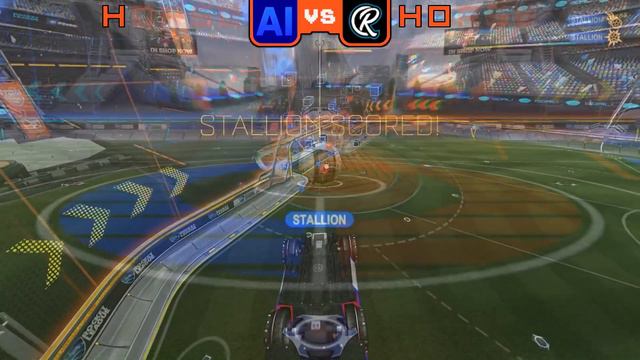 I made a Freestyle BOT and challenged a PRO in Rocket League HORSE