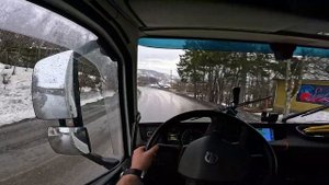 Delivery to Finnsnes POV Truck Driving Norway 4K60 Volvo FH540