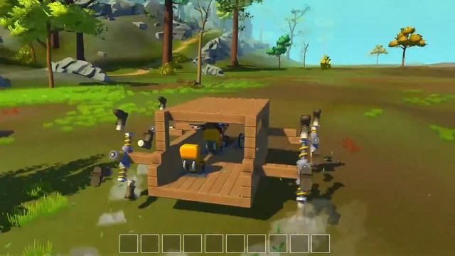 Вездеход в Scrap Mechanic смотреть онлайн