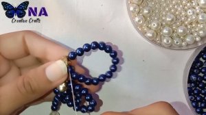 How to make Cute Beaded Necklace | Necklace Making | Beads Crafts