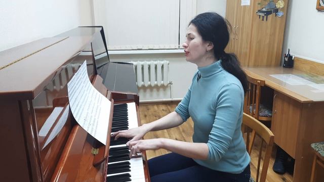 Ф.Абт Вокализ 14 #музыкальнаяшкола #вокал #дистанционноеобучение