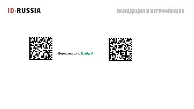 Валидация и верификация штрих кода