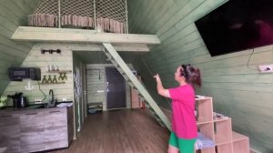 Строительство базы отдыха "Мари Вилл" — обзор на А-фрейм домики для отдыха на природе