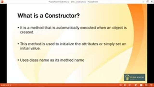 2.3 Java Programming Tagalog - Constructor смотреть онлайн