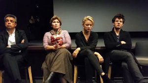 Пресс-конференция перед показом фильма "В постели с Викторией"