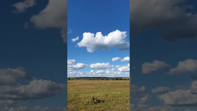 Летнее небо и стихи. Деревенские мотивы. Пастернак. Бараташвили "цвет небесный".