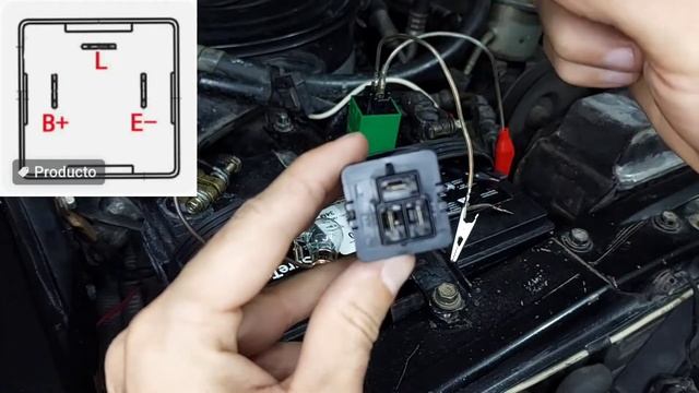 Como cambiar y probar relé flasher 3 pines , luces intermitentes. Toyota land Cruiser. смотреть онлайн