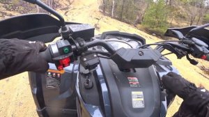Покатушка по лайту на квадроциклах, CFmoto500 # Odes1000.