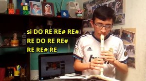 Another Way - Gigi D'Agostino en flauta dulce con NOTAS