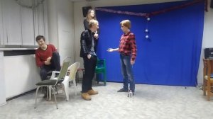 Этюд "Ромео и Джульетта. Сцена в саду (современный лад)"