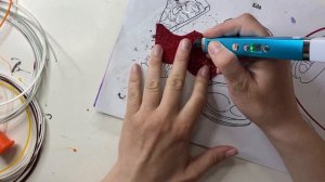 Рисуем 3D  ручкой. Трафарет для 3D ручки "Картошка фри"