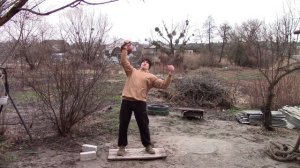 Бодрое Утро начинается с ГИРИ и КАМНЕЙ СИЛЫ. Утренняя зарядка.