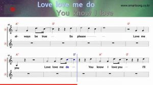 Love me do - Beatles (Alto Saxophone Sheet Music Eb Key / Karaoke / Easy Solo Cover)
