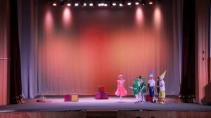 Розовый бантик / Спектакль театральной студии "Затейники" на сцене Дворца культуры