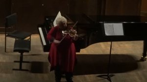 И.С. Бах Партита ре минор для скрипки соло Дора Шварцберг (скрипка, Австрия)