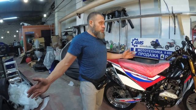 Motoland CRF 250 ST 2021г., особенности эндуро мотоцикла. Сборка и первый запуск двигателя! смотреть онлайн