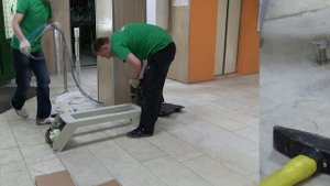 Установка турникета