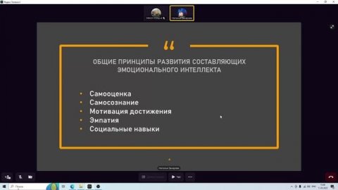 Вебинар№1 Эмоциональный интеллект