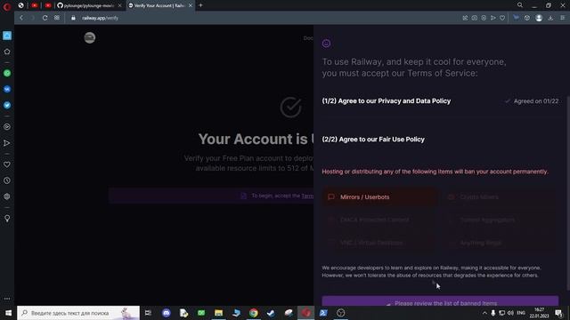 Railway Убийца Heroku | Самый Быстрый Способ Задеплоить Telegram/VK Python Бота смотреть онлайн