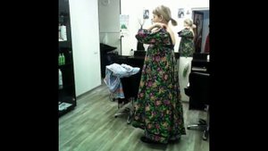 И это всё косоклинный сарафан