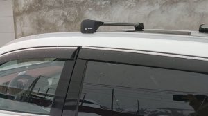 Установка багажника на крышу Geely Binyue