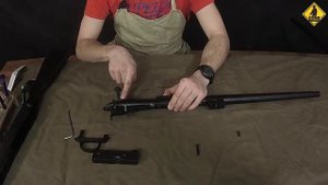 Сусанин страйкбол_Часть 1, разборка винтовки ВСР-10 отделяем ложе винтовки от ствола