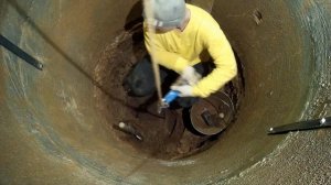пропала вода в колодце .углубляем ремонтными