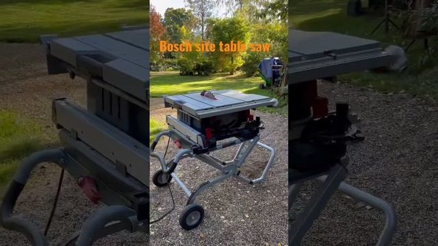 Bosch site saw trolley