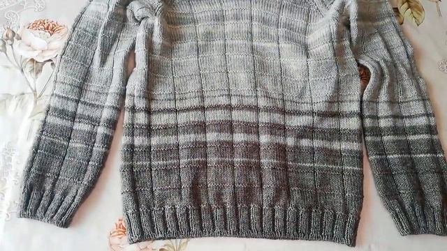 Вязаные джемпера (пуловеры) подростку/ Что навязала старшему сыну.